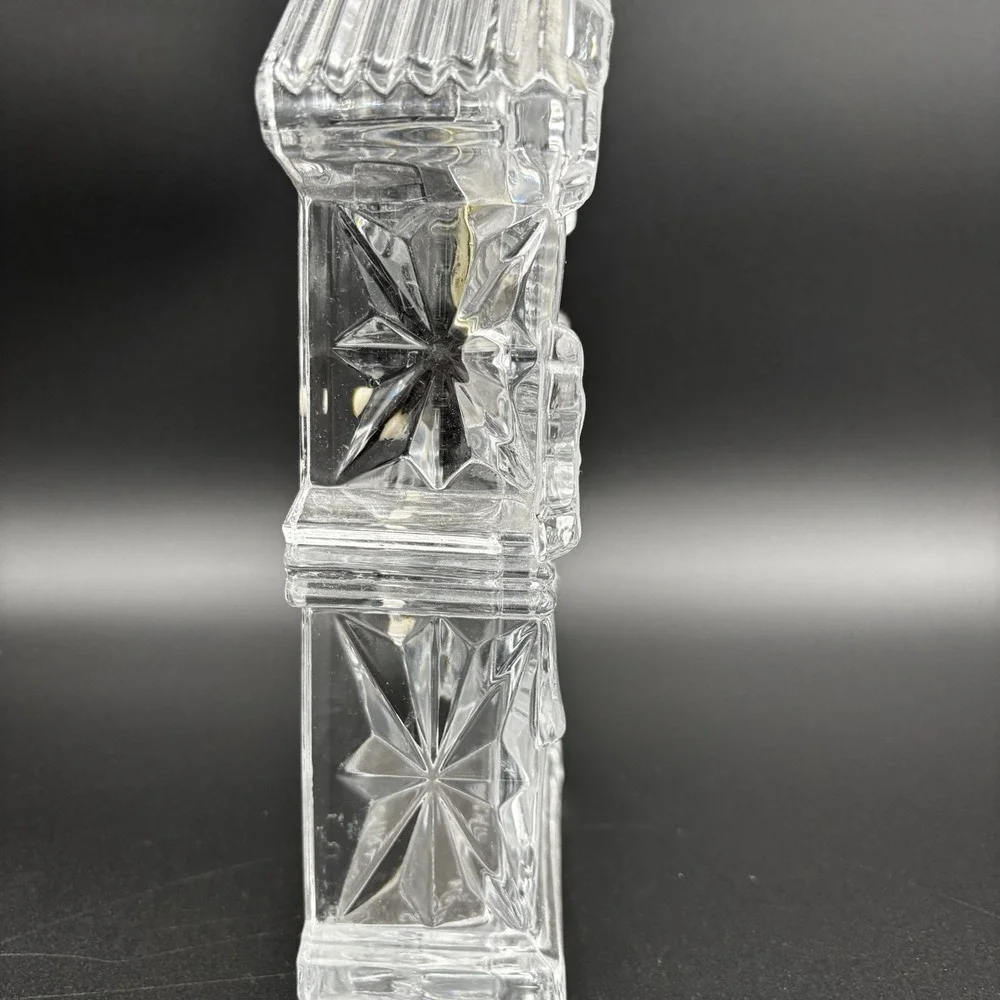 Vintage Shannon Crystal Legends 24% lead Pendulum‎ Clock By Godinger